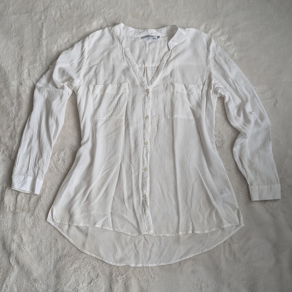 *2 For $20*  Ricki's Button Front Blouse, size M